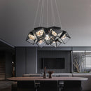 Axyaa Modern Gypsophila Ceiling Chandelier, Elegant Pendant Light for Bedroom, Living, Dining Room