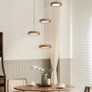 Axyaa Nordic Chandelier Pendant Light | Brown Log Design for Bedroom, Living Room & Restaurant