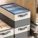 Axyaa Clothes Storage Box Divider Organizer for Jeans, Pants, Sweaters, Underwear