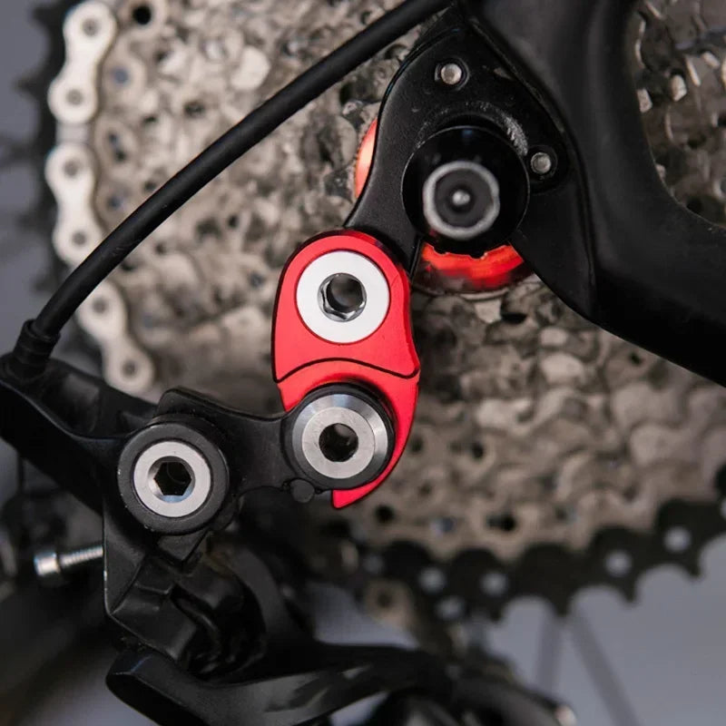 Axyaa Aluminum Rear Derailleur Hanger Extension for Bike Frame Gear Tailhook