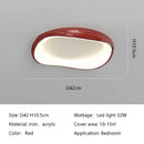 Axyaa Circle LED Ceiling Lamp: Dimmable Full Spectrum Light for Home Decor