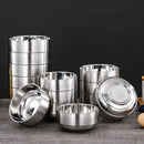 Axyaa Stainless Steel Rice Bowl for Kids and Soup, Noodle Bowl Kitchen Tool.