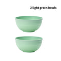 Axyaa Reusable PP Material Bowl for Home Kitchen, Dorm, Camping, RV, Hotel, Restaurant
