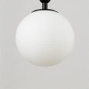 Axya Glass Ball Wall Lamp: Modern Metal Lighting for Home, Living Room, Bedroom, Bar, Aisle