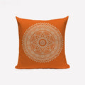 Axyaa Mandala Boho Retro Designer Linen Cushion Cover 45*45cm for Sofa