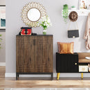Axyaa 20-Pair Shoe Storage Cabinet: Modern 6-Tier Freestanding Organizer Rack