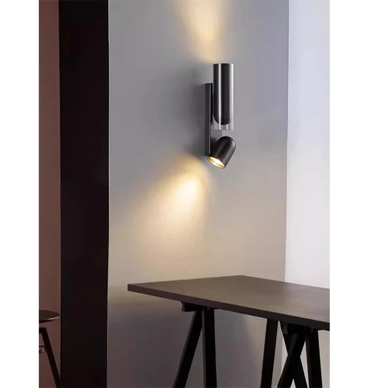 Axyaa Rotating Adjustable Wall Lamp for Living Room, Dining Room & Bedside