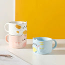 Axyaa Cartoon Cat Ceramic Stacked Cups - 300ML Creative Home Decoration