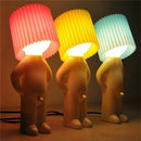 Axya Night Lights: Shy Man Creative Lamp for Home Decor & Kids - Festival Gift