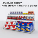 Axyaa Aluminum Cosmetics Checkout Display Shelf for Supermarkets and Retail Stores