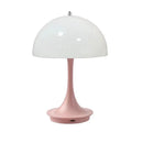 Axyaa Mushroom Table Lamp USB Rechargeable LED Night Light for Bedroom Decor