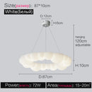 Modern Bubble Pendant Lamp by Axyaa - Nordic Style Cream Master Bedroom Dining Room Decor