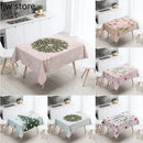 Axyaa Christmas Wreath Tree Tablecloth for Wedding Party Home Decoration