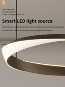 Axyaa Modern Ring Chandelier for Living Room, Bedroom, and Restaurant