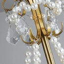Axyaa Crystal Shell Pendant Lamp for Luxurious French and American-style Living Rooms
