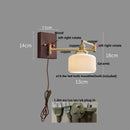 Axyaa Copper LED Wall Lights Modern Nordic Stair Light Fixtures