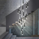 Axyaa Modern LED Ring Chandelier for Home Decor