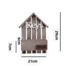 Miniature Wooden Cabin Wall Hanging by Axyaa - Creative Handmade Decorative Ornament