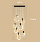 Axyaa Modern LED Pendant Chandeliers for Indoor Lighting