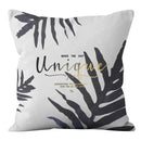Axyaa Geometric Letters Print Sofa Cushion Cover Home Decor Party Bedding