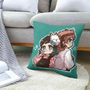 Axyaa Demon Slayer Anime Cushion Covers for Home Decor