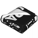 Axyaa Ramone Merch Punk Rock Flannel Blanket Vintage Throw Blankets for Home Hotel