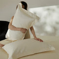 Axyaa Soft Jacquard 100% Cotton Pillowcase Set for Adults - 48x74cm