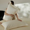 Axyaa Soft Jacquard 100% Cotton Pillowcase Set for Adults - 48x74cm