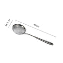 Axyaa Stainless Steel Large Colander Skimmer French Fries Strainer Kitchen Utensil