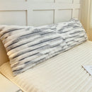 Axyaa Rabbit Plush Extended Pillowcase Milk Plush Strip Flannel Pillowcase
