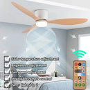 Axyaa LED Ceiling Fan Light Modern Home Decor Chandelier for Living Room Bedroom Dining