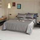 Axyaa Mulberry Silk Comforter Cover - Solid Color Quilt Cover with Zipper Closure
