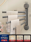 Axyaa Rotating Towel Rack | Bathroom & Kitchen Shelf Towel Rod