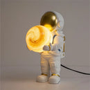 Axyaa Astronaut Moon Lamp: 3D Printed Kid's Room Bedside Wall Light