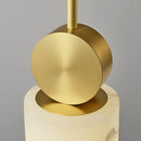 Axyaa Golden Marble LED Chandelier - Luxury Nordic Style Lighting