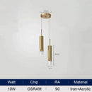 Axyaa Copper Crystal Chandelier for Modern Spaces