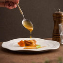 Axyaa Ceramic Steak Plate Set - Elegant Tableware Collection
