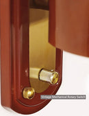 Axyaa Vintage Glass Wall Sconces: French Bedside Lamp for Bedroom or Living Room