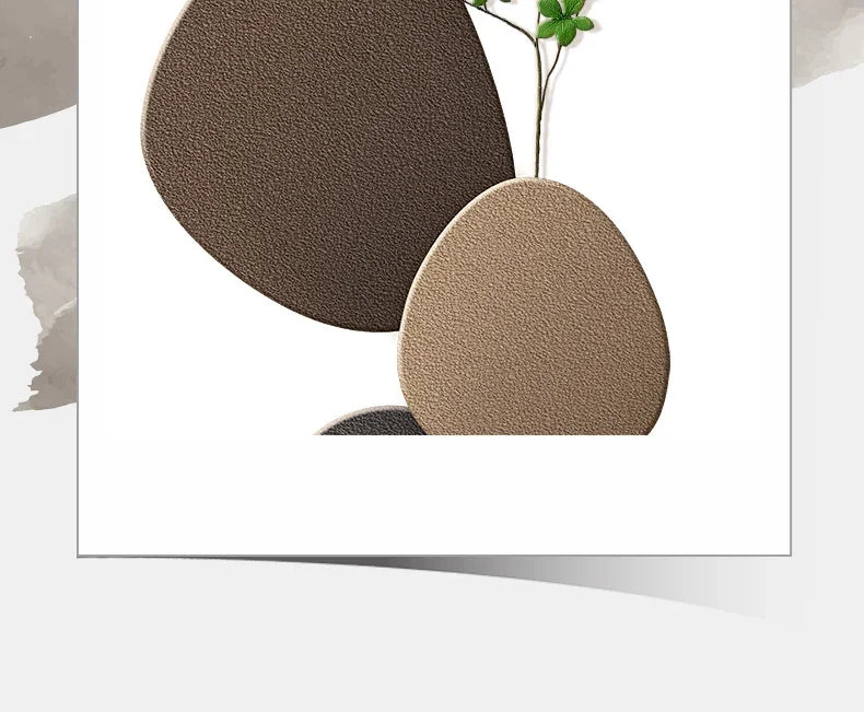 Axyaa Modern Green Plant Wall Lamp with Decorative Painting for Living Room and Corridor