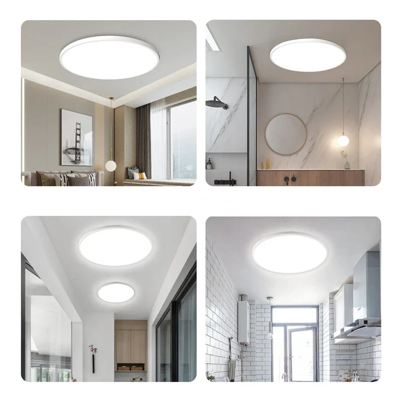 Axya 220V LED Ceiling Lights Waterproof 20W 36W Modern Living Room Kitchen Restaurant