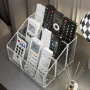 Acrylic Makeup & Phone Holder by Axyaa: Desktop Organizer for Small Objects