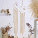 Axyaa Owl Dream Catcher Macrame Tapestry Wall Hanging for Boho Home Decor