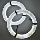 Axyaa Minimalist Marble Pendant Light for Living & Dining Room