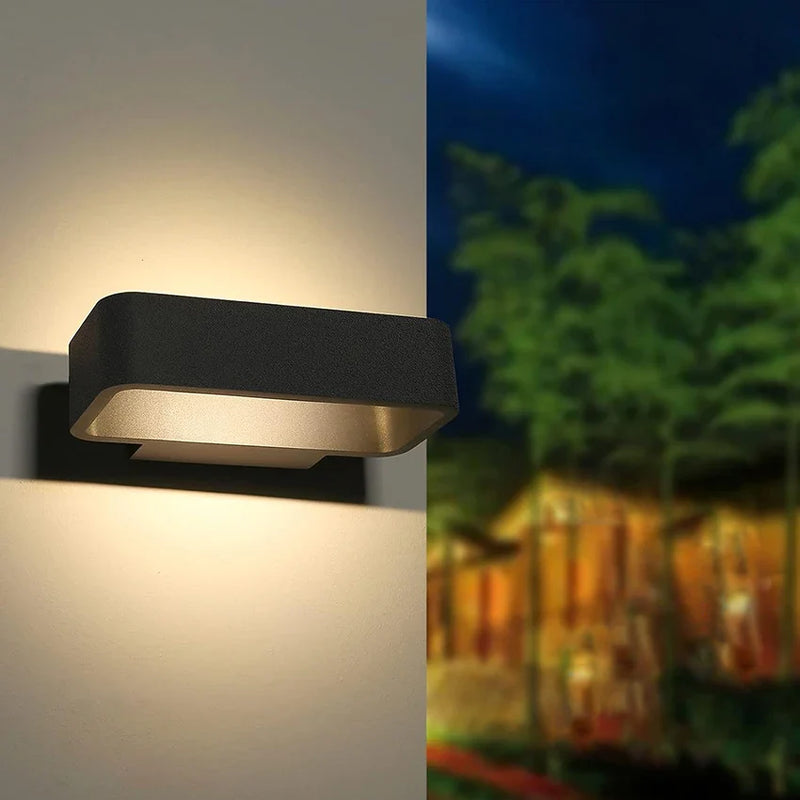 Axyaa LED Wall Light Outdoor IP54 Waterproof - Indoor & Garden Aluminum Lamp