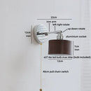 Axyaa Bedroom LED Wall Lamp Sconce with Switch for Bathroom Mirror Stair Light