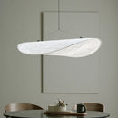 Axyaa Art Silk Sailboat Pendant Light: Wabi Sabi Minimalist Design