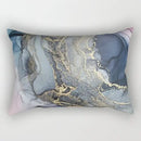Axyaa Short Plush Rectangular Pillow Cover for Sofa, Car, Living Room - 30x50cm 40x60cm