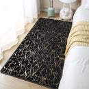 Axyaa Plush Non-slip Fur Mats for Bedroom & Bathroom - Soft, Thicken, Stylish Floor Mat