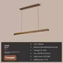 Axyaa Modern Walnut Pendant Light for Restaurant, Tea Room, Bar, Study & Dining Table
