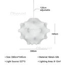 Axyaa Wabi Sabi Silk Pendant Lights - Nordic Designer Chandelier